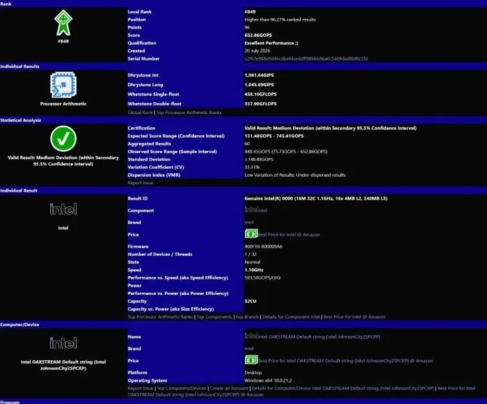 Intel至强7首曝 32核240MB缓存杀到（图1）