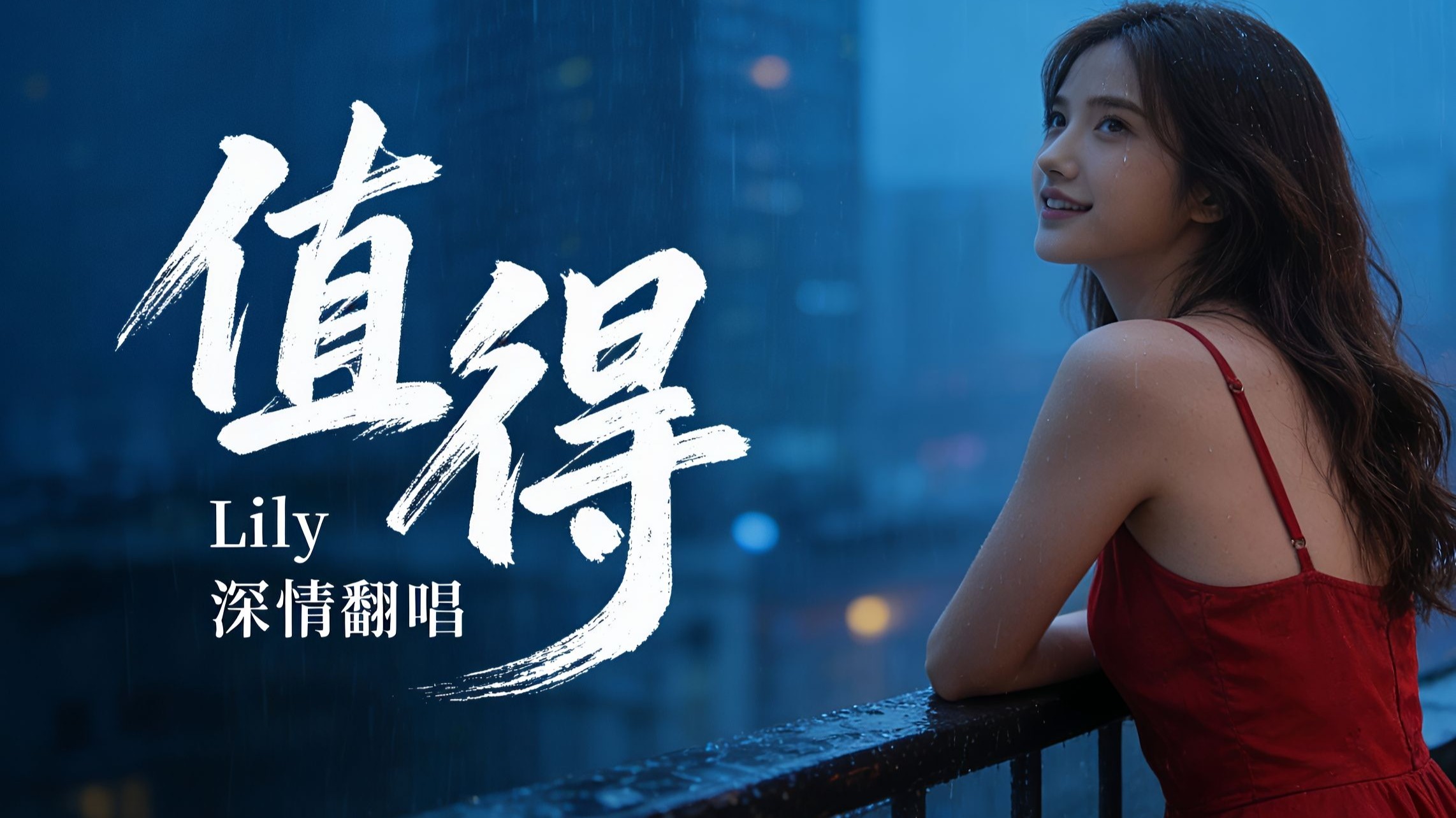听完泪崩... Lily翻唱《值得》：只要是你，错也错得值得