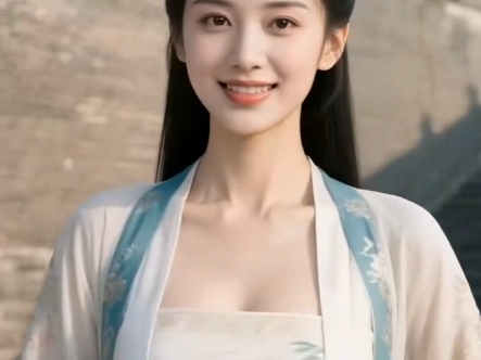 一袭古风华裳 千年古韵 一颦一笑尽释古典之美。
