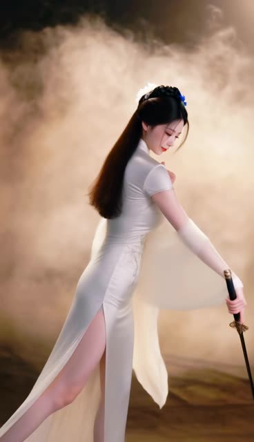 旗袍剑舞：古典与现代的碰撞