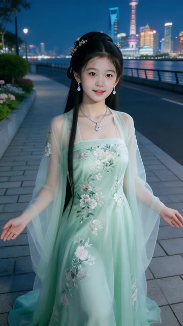 古装小姐姐扭起来太有梗了 动感扭胯舞